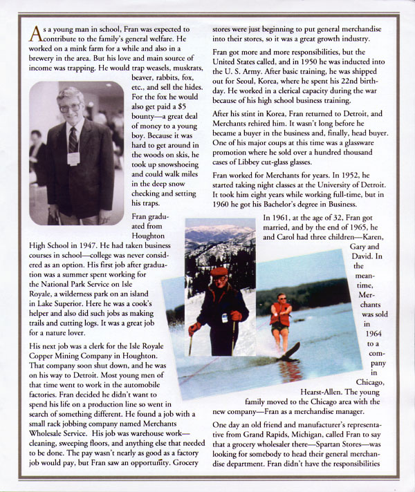 Memorial Service Booklet Page 3